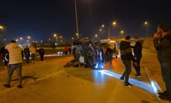 2 otomobilin çarpıştığı kazada 1 kişi yaralandı