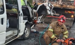 3 aracın karıştığı zincirleme kaza