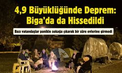 4,9 Büyüklüğünde Deprem: Biga’da da Hissedildi
