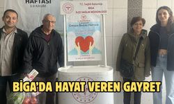 Biga’da hayat veren gayret