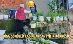 Biga gönüllü kadınlardan iyilik köprüsü