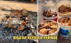 Biga’da keyifler yerinde