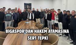Bigaspor’dan hakem atamasına sert tepki
