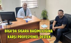 Biga’da sigara bağımlılığına karşı profesyonel destek