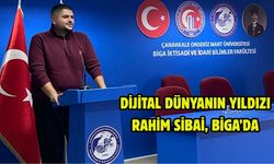 Dijital Dünyanın Yıldızı Rahim Sibai, Biga’da öğrencilerle buluştu
