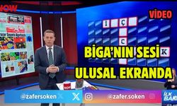 Biga’nın Sesi Ulusal Ekranda! Yerel Haber Türkiye Gündeminde
