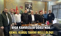 Biga Kahveciler Odası’nda genel kurul tarihi belli oldu!