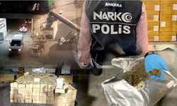 1 ton 508 kilogram ele geçirildi, 5 şüpheli yakalandı