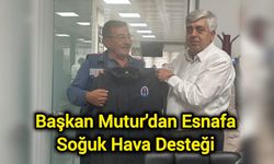 Başkan Mutur'dan Esnafa Soğuk Hava Desteği