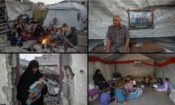 5 çocuğunu kaybeden Gazzeli yaşlı çift, 36 toruna bakıyor