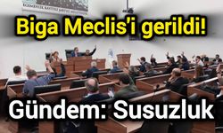 Biga Meclis'i gerildi! Gündem: Susuzluk