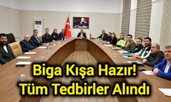 Biga Kışa Hazır! Tüm Tedbirler Alındı