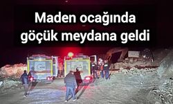 Maden ocağında göçük meydana geldi