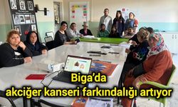 Biga’da akciğer kanseri farkındalığı artıyor