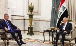 Bakan Fidan, Irak Cumhurbaşkanı Reşid tarafından kabul edildi