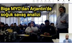 Çanakkale Biga MYO’dan Arjantin’de soğuk savaş analizi