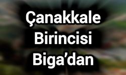 Çanakkale Birincisi Biga’dan