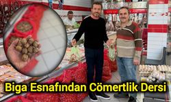 Biga Esnafından Cömertlik Dersi