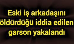 Eski iş arkadaşını öldürdüğü iddia edilen garson yakalandı