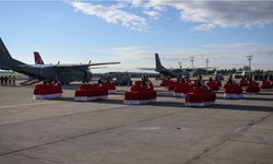 Kahramanlara veda! Şehitlerimizi uğurluyoruz