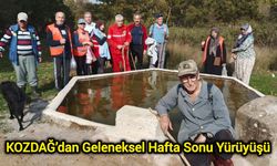 KOZDAĞ’dan Geleneksel Hafta Sonu Doğa Yürüyüşü