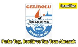 Parke Taşı, Bordür ve Taş Tozu Alınacak