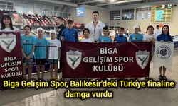 Biga Gelişim Spor, Balıkesir’deki Türkiye finaline damga vurdu