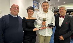 Ultra maraton yüzücüsü Tunca'ya İngiltere'den ödül