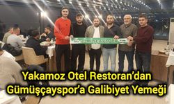 Yakamoz Otel Restoran’dan Gümüşçayspor’a Galibiyet Yemeği