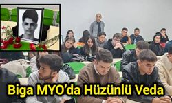 ÇOMÜ Biga MYO’da Hüzünlü Veda