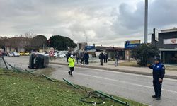 Çanakkale'de araç devrildi: 1 yaralı