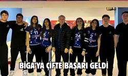 Biga’ya çifte başarı geldi