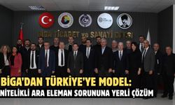 Biga’dan Türkiye’ye model: Nitelikli ara eleman sorununa yerli çözüm