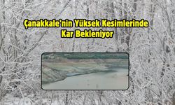 Çanakkale’nin Yüksek Kesimlerinde Kar Bekleniyor