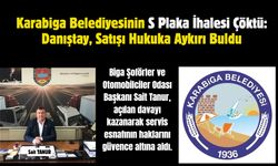 Karabiga Belediyesinin S Plaka İhalesi Çöktü: Danıştay, Satışı Hukuka Aykırı Buldu