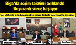 Biga’da seçim takvimi açıklandı! Heyecanlı süreç başlıyor