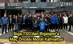Biga TSO’dan Bigaspor’a Maç Öncesi Moral Kahvaltısı