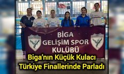 Biga’nın Küçük Kulacı Türkiye Finallerinde Parladı