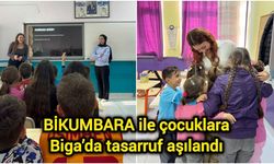 BİKUMBARA ile çocuklara Biga’da tasarruf aşılandı