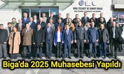 Biga'da 2025 Muhasebesi Yapıldı