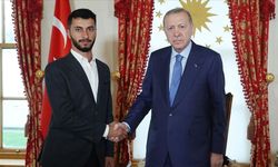 Erdoğan, Oscar ödüllü Filistinli yönetmen Basel Adra'yla görüştü