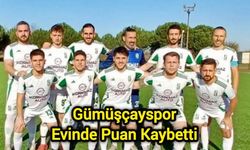 Gümüşçayspor Evinde Puan Kaybetti