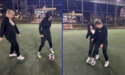 Kadınlar her hafta halı sahada buluşuyor