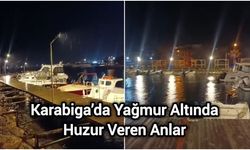 Karabiga’da Yağmur Altında Huzur Veren Anlar