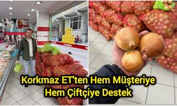 Korkmaz ET'ten Hem Müşteriye Hem Çiftçiye Destek