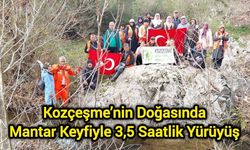 Kozçeşme’nin Doğasında Mantar Keyfiyle 3,5 Saatlik Yürüyüş
