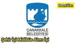 Şehir İçi Midibüs Alımı İşi