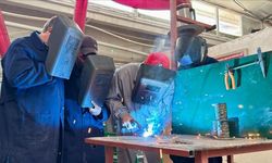 Kaynakçılığı öğrenen yükümlüler meslek sahibi oldu