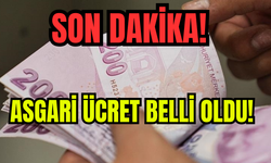 Yeni asgari ücret belirlendi