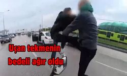 Uçan tekmenin bedeli ağır oldu
